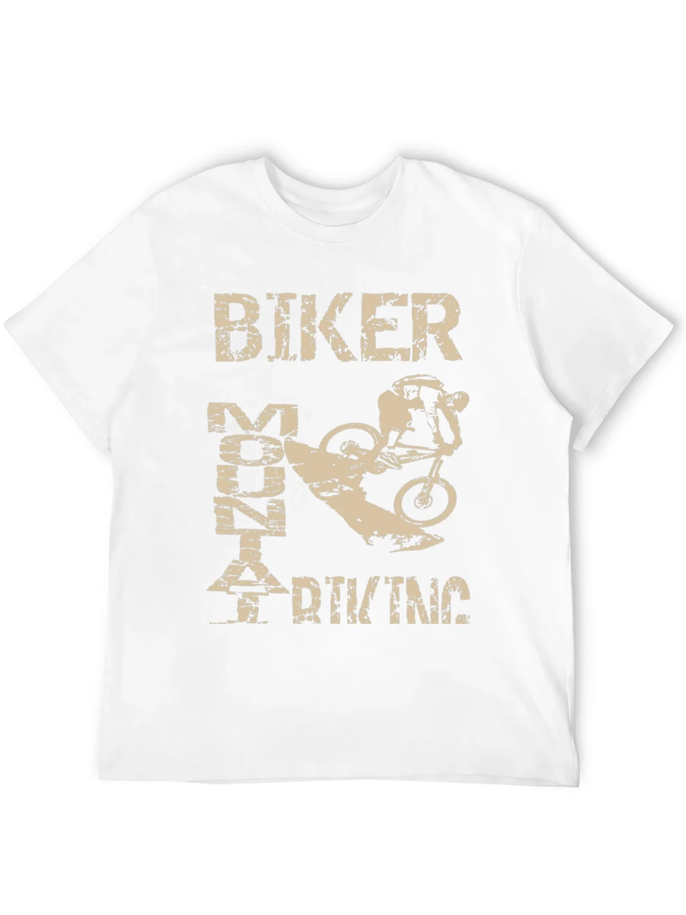 Biker Mountain Biking Graphic Tee